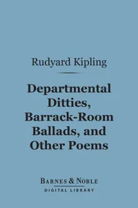 Departmental Ditties, Barrack-Room Ballads and Other Poems_cover