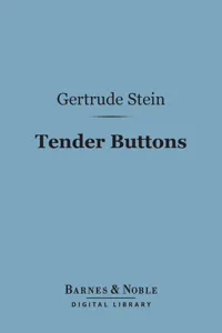 Tender Buttons_cover