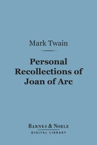 Personal Recollections of Joan of Arc_cover