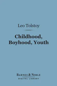 Childhood, Boyhood, Youth_cover