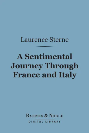 A Sentimental Journey Through France and Italy (Barnes & Noble Digital Library)