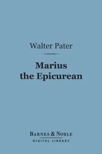 Marius the Epicurean_cover