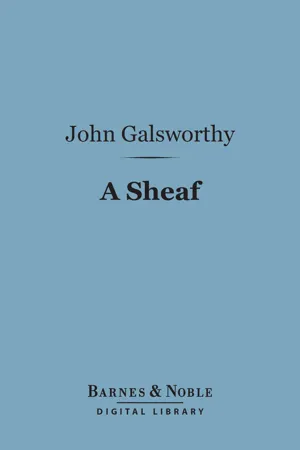 A Sheaf (Barnes & Noble Digital Library)