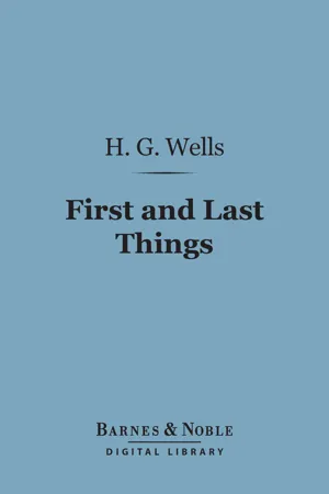 First and Last Things (Barnes & Noble Digital Library)