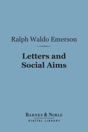 Letters and Social Aims (Barnes & Noble Digital Library)