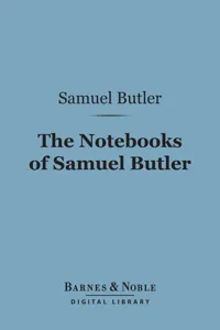 The Notebooks of Samuel Butler_cover