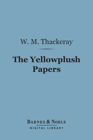 The Yellowplush Papers (Barnes & Noble Digital Library)