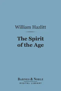 The Spirit of the Age_cover