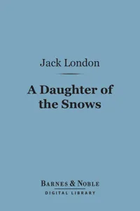 A Daughter of the Snows_cover