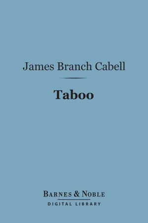 Taboo (Barnes & Noble Digital Library)