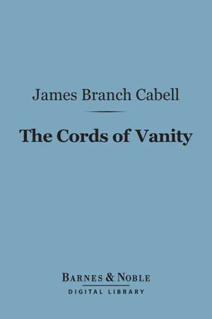 The Cords of Vanity (Barnes & Noble Digital Library)