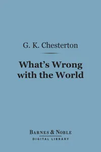 What's Wrong with the World_cover