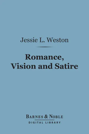 Romance, Vision and Satire (Barnes & Noble Digital Library)