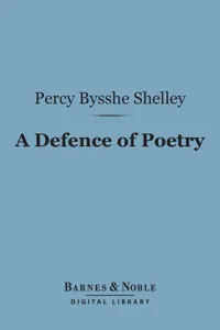 A Defence of Poetry_cover