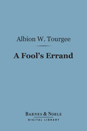 A Fool's Errand (Barnes & Noble Digital Library)