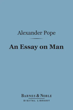 An Essay on Man (Barnes & Noble Digital Library)