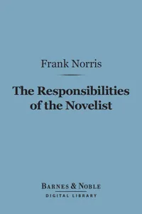 The Responsibilities of the Novelist_cover