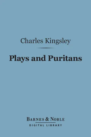 Plays and Puritans (Barnes & Noble Digital Library)