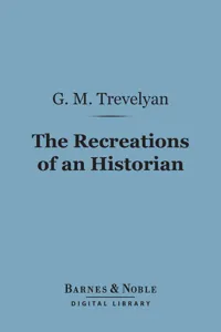 The Recreations of an Historian_cover