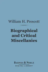 Biographical and Critical Miscellanies_cover