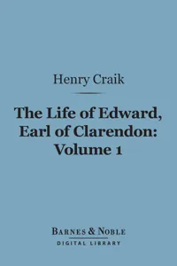 The Life of Edward, Earl of Clarendon, Volume 1_cover