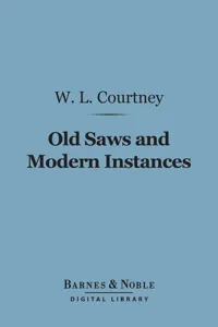 Old Saws and Modern Instances_cover