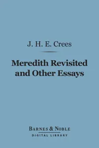 Meredith Revisited and Other Essays_cover