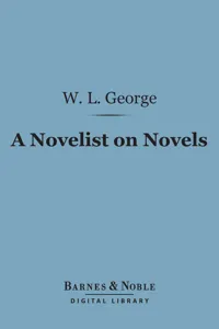 A Novelist on Novels_cover