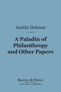 A Paladin of Philanthropy and Other Papers_cover