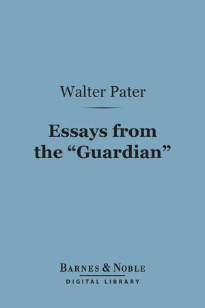 Essays from the "Guardian" (Barnes & Noble Digital Library)