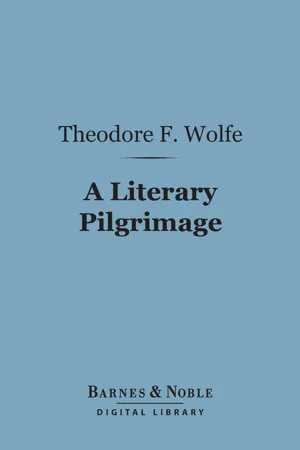 A Literary Pilgrimage (Barnes & Noble Digital Library)