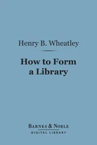 How to Form a Library_cover