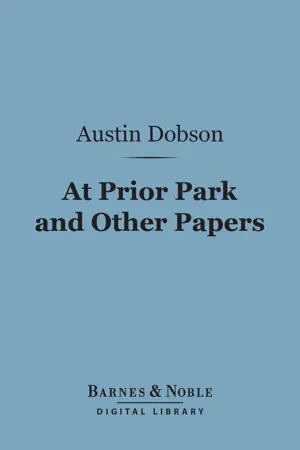 At Prior Park and Other Papers (Barnes & Noble Digital Library)