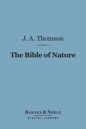 The Bible of Nature (Barnes & Noble Digital Library)