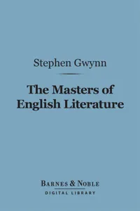 The Masters of English Literature_cover