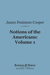 Notions of the Americans, Volume 1_cover