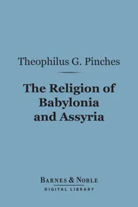 The Religion of Babylonia and Assyria_cover