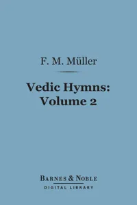 Vedic Hymns, Volume 2_cover