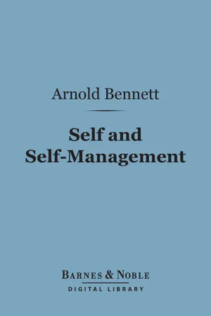 Self and Self-Management (Barnes & Noble Digital Library)