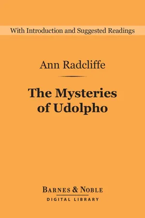 The Mysteries of Udolpho (Barnes & Noble Digital Library)