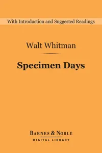 Specimen Days_cover