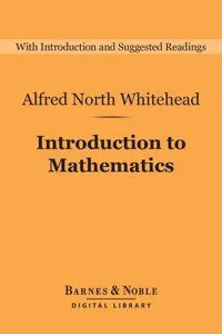 Introduction to Mathematics_cover