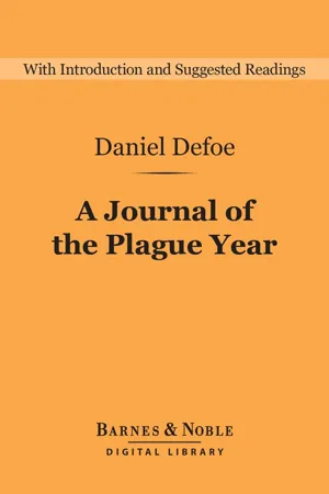 A Journal of the Plague Year (Barnes & Noble Digital Library)