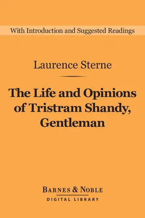 The Life and Opinions of Tristram Shandy, Gentleman (Barnes & Noble Digital Library)