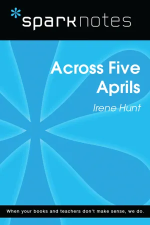 Across Five Aprils (SparkNotes Literature Guide)