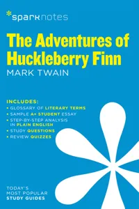 The Adventures of Huckleberry Finn SparkNotes Literature Guide_cover