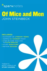 Of Mice and Men SparkNotes Literature Guide_cover