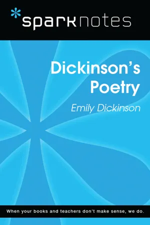 Dickinson's Poetry (SparkNotes Literature Guide)