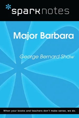 Major Barbara (SparkNotes Literature Guide)