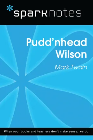 Pudd'nhead Wilson (SparkNotes Literature Guide)